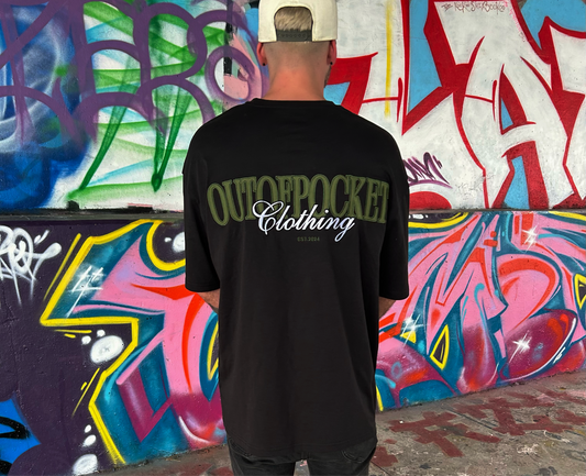 Block Logo Tee - Green.